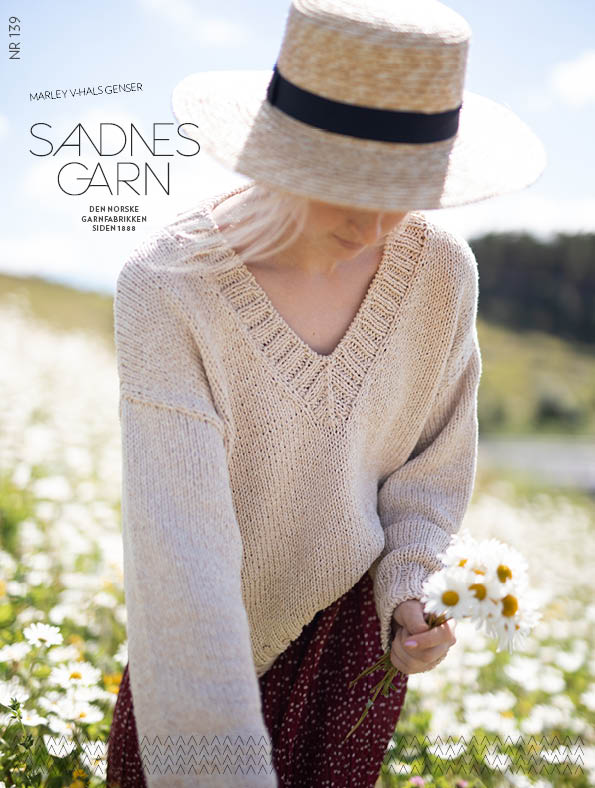 V outlet line sweater