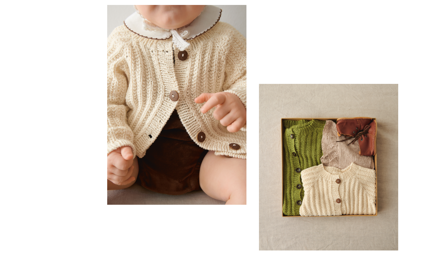 2505 Sommerbaby, Ellis cardigan til baby og småbarn