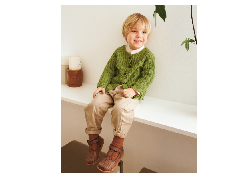2505 Sommerbaby, Ellis cardigan til baby og småbarn